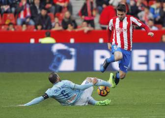 Aspas frena al Sporting con un golazo de libre directo