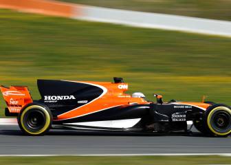 El McLaren de Alonso, el de menor velocidad punta