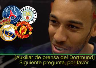 Dortmund prohíbe preguntas sobre su futuro a Aubameyang