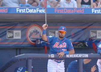 Thor se aparece en la MLB: atrapa un bate en el aire sin despeinarse