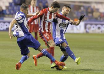 Empate desaliñado en Riazor que deja fríos a Atleti y Depor