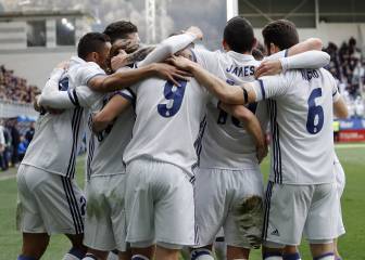 Benzema y James desmontan a un Eibar que no compareció