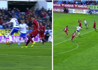 Show de espuelas de Lanzarote: dos tacones que valen dos goles