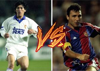 Zamorano vs Stoichkov: una rivalidad que nació en el clásico