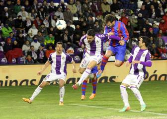 Paliza del Levante al Valladolid