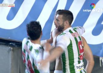 El Córdoba agrava aún más la depresión del Zaragoza