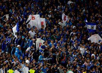 Lluvia, fiesta y goles, así se vivió la goleada de Millonarios