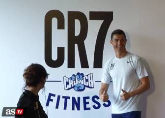 Cristiano's excitement at new gym opening
