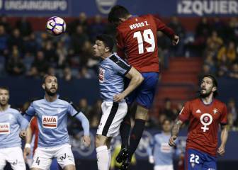 Yoel con dos paradones frena la victoria del Osasuna en El Sadar