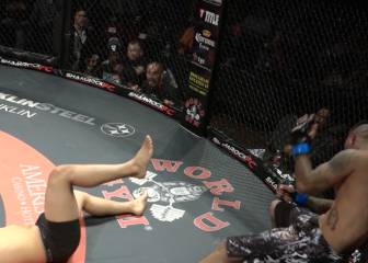 Impresionante: dos luchadores quedan K.O al mismo tiempo