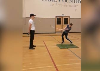 When trick shots go wrong...