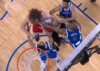 La tremenda pelea Ibaka-López: ¡a puñetazo limpio!