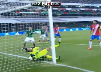 ¡El grueso error de Navas que significó el gol de México!