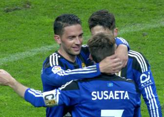 El Oviedo gana y celebra por todo lo alto su 91 cumpleaños