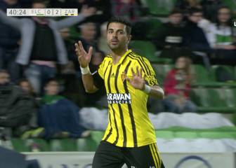 Ángel nunca falla: doblete y oxígeno para el Zaragoza