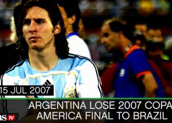 Lionel Messi's tumultuous international career