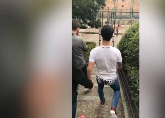 Jugaban una 'reta' en el barrio y de repente...¡llegó Isco!