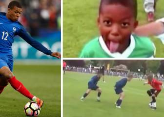 A star is born: Mbappé shows off amazing skills, aged 10