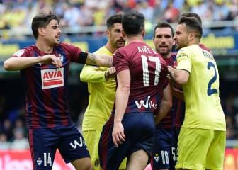 El Eibar se impone al Villarreal con polémica arbitral
