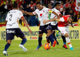 Medellín se lleva tres puntos de El Campín ante Santa Fe