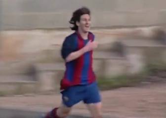 When Messi hit four past Sevilla for Barça's Under-19s