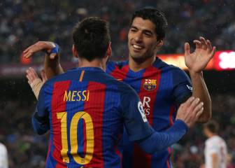 El Barça sigue pletórico y despacha a un pobre Suárez