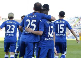 Jorge Molina y Portillo lanzan al Getafe y frenan al Levante
