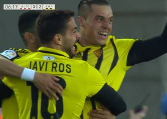 Empate que no cnontenta a nadie entre Almería y Zaragoza