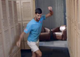 Djokovic's pre-game dressing room ritual revealed...