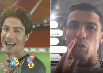 Cristiano 'viaja al pasado' y repasa su carrera en 1 minuto