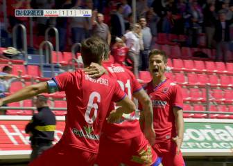 El Numancia salva un punto de oro en casa en el último minuto