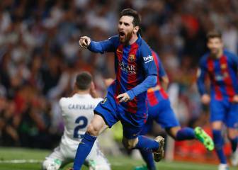 Un Messi en modo inmortal asalta el Bernabéu