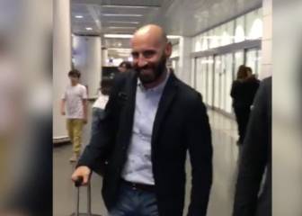 Monchi, all smiles as he begins a brand new adventure in Italy