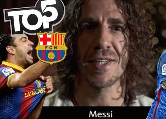 La lista culé de Puyol, elige a sus 5 mejores: ni Etoo, ni Ronaldinho...