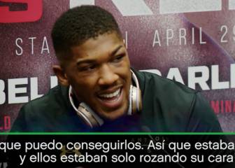 Joshua desveló al detalle su plan secreto para noquear a Klitschko