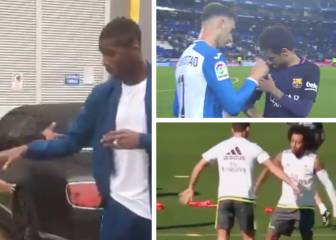 Los saludos más creativos: Pogba, Neymar... ¿cuál te gusta?