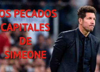 Los 5 pecados capitales de Simeone en el derbi de Europa