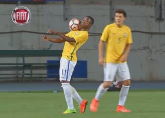 La jugada de fantasía de Vinicius que recuerda al mejor Neymar