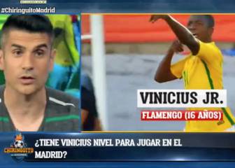 Los chavales de Álvaro Benito se rinden a Vinicius: 