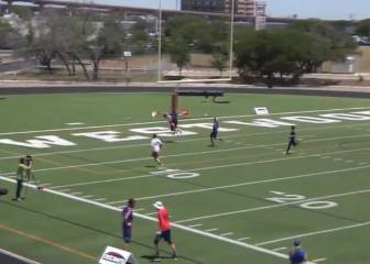 El touchdown más espectacular de la historia... Con un frisby
