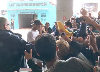 Rafa Nadal-mania grips tennis fans at Madrid's Caja Mágica