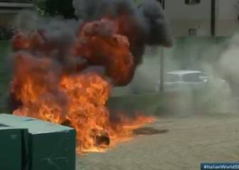 Dejó a todo el mundo pálido: ¡explosión terrible en Superbikes!