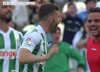 Rodri abraza un triunfo necesario para el Córdoba