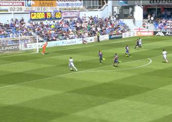 ¡Cómo está el 'Choco' Lozano! Su doblete de 'killer' ante el Huesca