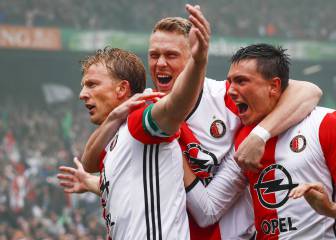 El triplete de Kuyt que hizo campeón al Feyenoord