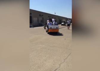 La red se parte: el F1 de Alonso remolca al de las 500 millas