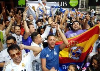 Así celebraron las peñas en USA el campeonato del Real Madrid