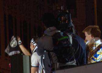 El Madrid, en Cibeles: 