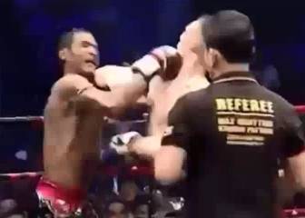 ¡Increíble! Peleadores de Muay Thai se noquean al mismo tiempo