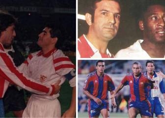 El XI histórico del Calderón... ¡y el gran XI de rivales!: Pelé, Cruyff...
